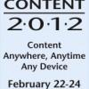 Intelligent Content 2012 – A fantastic success ICC2012 TRG Home page
